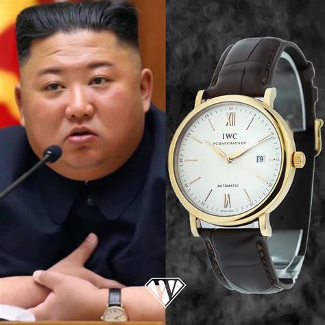 kim jong un iwc|kim jong un watch collection.